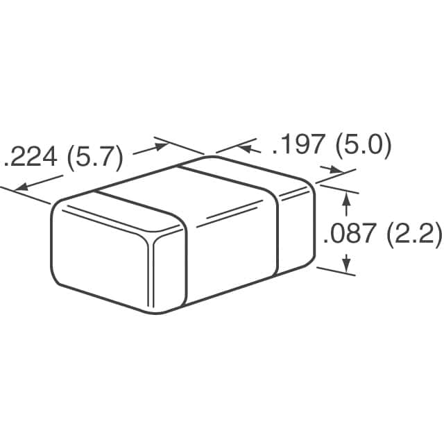 C5750X5R1C336M200KA TDK Corporation  Keramikkondensatoren